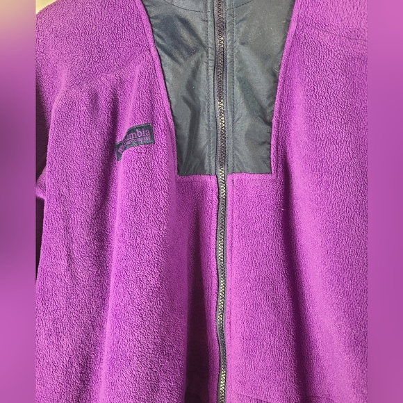 Columbia vintage fleece sweater Size large women's - Picture 2 of 9